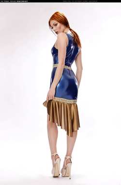 Image #153328 (fetish): latex, redhead
