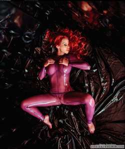 Image #67150 (fetish): bianca, latex, redhead