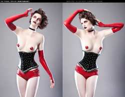 Image #17044 (fetish): corset, latex