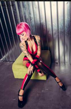 Image #146922 (fetish): latex, pink