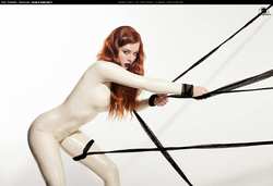 Image #149509 (fetish): latex, redhead