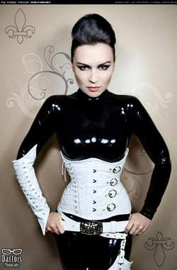 Image #41958 (fetish): corset, latex, marie kalista