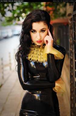 Image #46334 (fetish): latex, marilyn yusuf