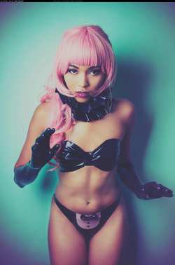 Image #106452 (fetish): latex, pink