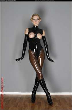 Image #64051 (fetish): latex, tits