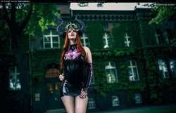Image #163876 (fetish): latex, redhead