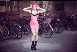 Image #120372 (fetish): latex, pink