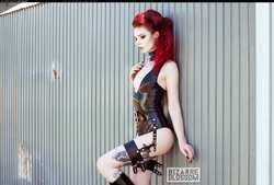 Image #178511 (fetish): latex, redhead