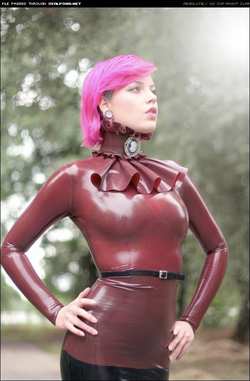 Image #83349 (fetish): latex, pink