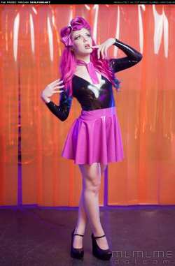 Image #54865 (fetish): latex, pink