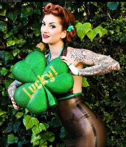 Image #156774 (fetish): latex, redhead