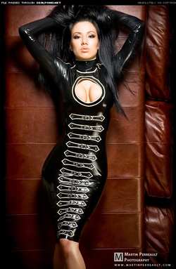 Image #7614 (fetish): jade vixen, latex