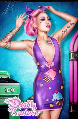 Image #75641 (fetish): latex, pink