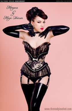 Image #6408 (fetish): corset, latex