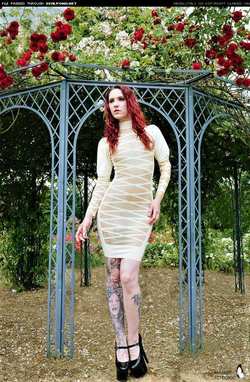 Image #149226 (fetish): latex, redhead
