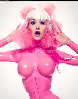 Image #60560 (fetish): latex, pink