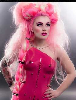 Image #33522 (fetish): latex, pink