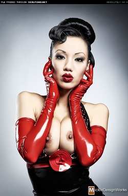 Image #16400 (fetish): jade vixen, latex, tits