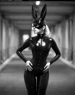 Image #168558 (fetish): bunny, latex, mask