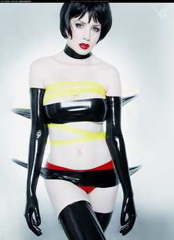 Image #42897 (fetish): ancilla tilia, high gloss dolls, latex