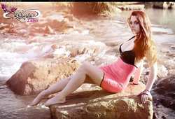 Image #148656 (fetish): latex, redhead