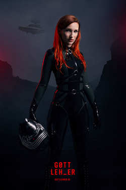 Image #189765 (fetish): latex, redhead
