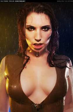 Image #33470 (fetish): latex, wet