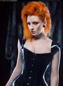 Image #38082 (fetish): corset, latex, redhead, ulorin vex