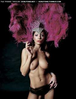 Image #2825 (grlz): burlesque, smoking, tits