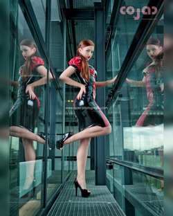Image #278151 (fetish): latex, redhead