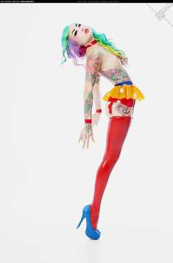 Image #42729 (fetish): latex, tits