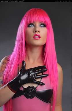 Image #64347 (fetish): latex, pink