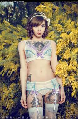 Image #11469 (grlz): apnea, lingerie, tattoo