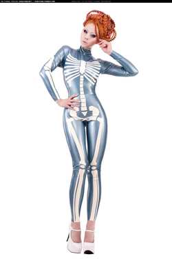 Image #167783 (fetish): latex, redhead