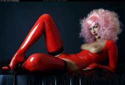 Image #8757 (fetish): latex, tits