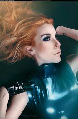 Image #89787 (fetish): latex, redhead