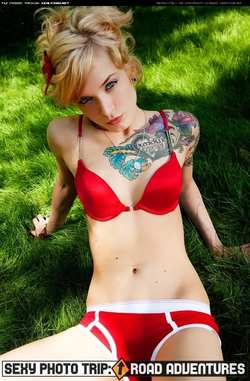 Image #7851 (grlz): blonde, tattoo