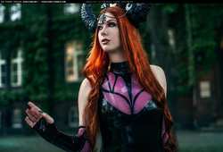 Image #164537 (fetish): latex, redhead