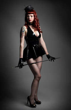 Image #206809 (fetish): latex, redhead