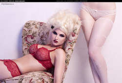 Image #8168 (grlz): blonde, lingerie, sister sinister